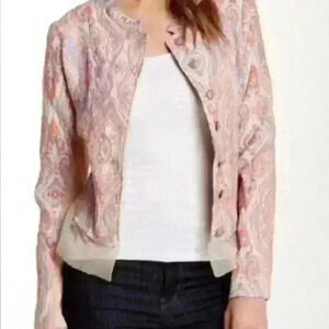 Aratta Pink Paisley Women's Jacket